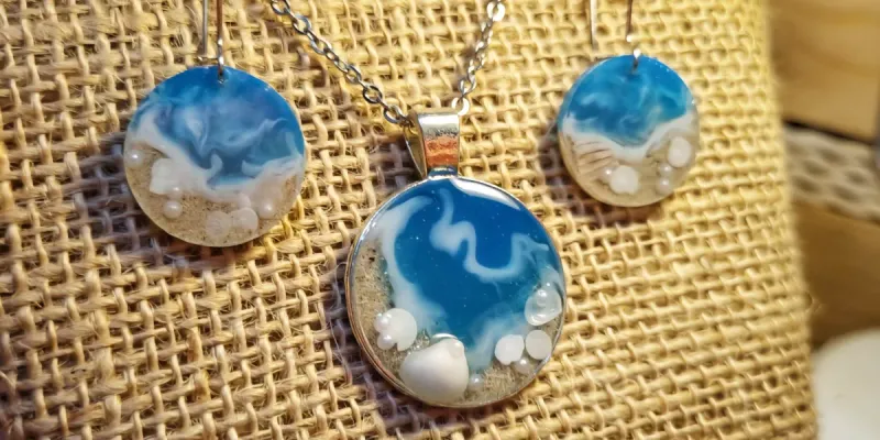 Conjunto Mar Adentro plateado