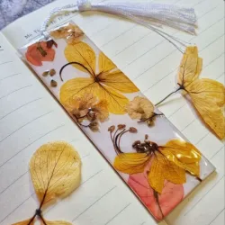 Marcapáginas floral 🌼 