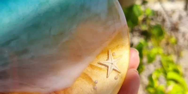 Posavasos Mar Adentro (2u)🌊☕️