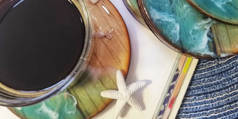 Posavasos Mar Adentro 🌊 ☕️ 