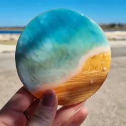 Posavasos Mar Adentro (4u) 🌊 ☕️ 