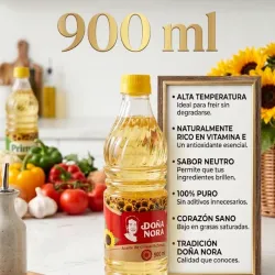 Aceite de girasol 900ml