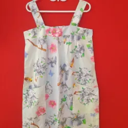 Bata de casa Frescura Azul