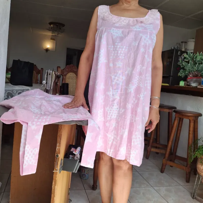 Bata de casa Ternura rosada