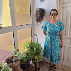 Vestido  fresco y de algodón 