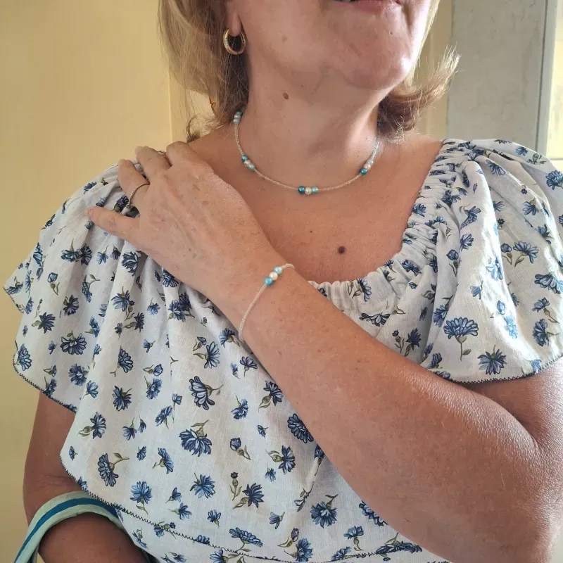 Vestido largo de algodon