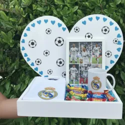 Bandeja de regalo temática fútbol ⚽️ 