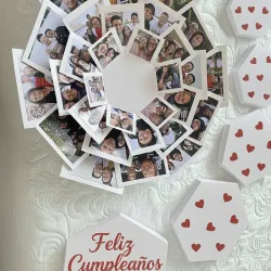 Caja sorpresas con fotografías 
