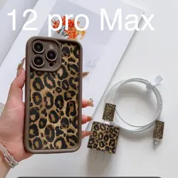 Set de funda cargador + funda celular iPhone 12 Pro Max