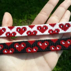 Corazones con ojitos