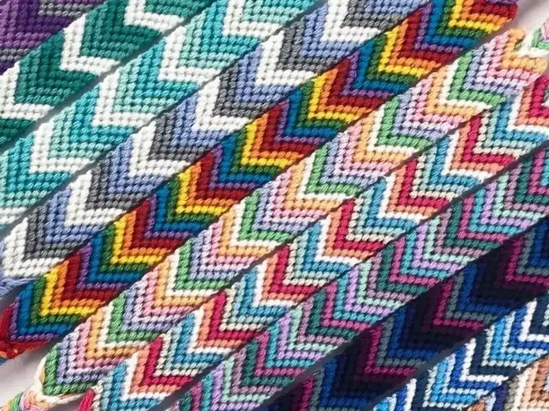 Pulseras Tejidas Sencillas