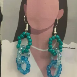 Aretes de cuentas