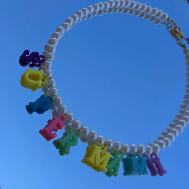 Collar de perlas Super Mami