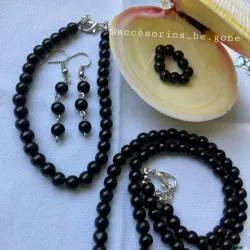 📿Combo de perlas negras