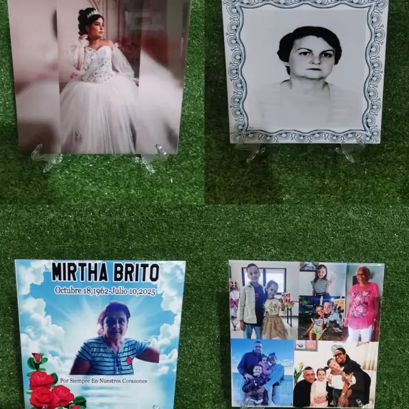 Porta Retrato de Losa o Azulejo Personalizado 