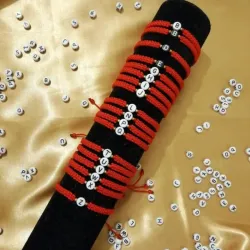Pulseras trenzadas con una letra