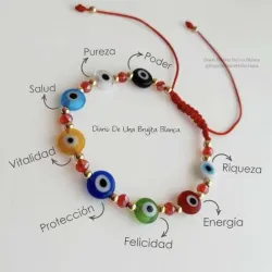 Pulso de 8 ojos turcos 