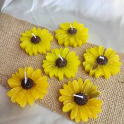 Velas de Girasoles 
