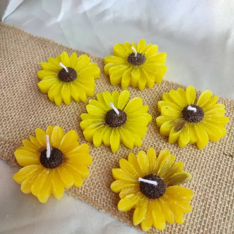 Velas de Girasoles 