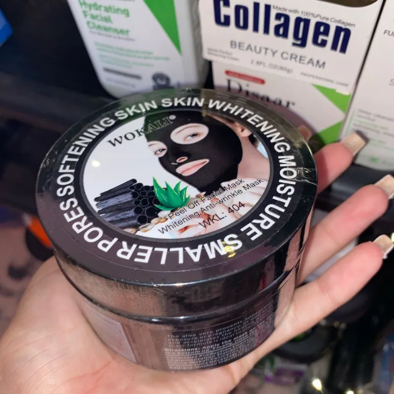Mascarilla de carbón y aloe 🌱