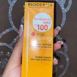 Protector solar Bioderma con tono✨