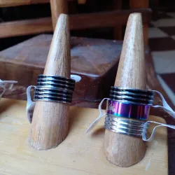 Anillos de acero inoxidable 