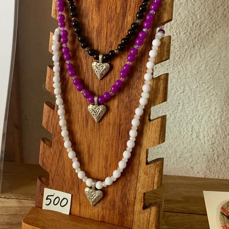 Collares de perlas 