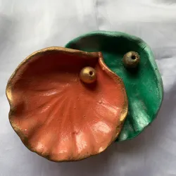 Portaincienso de cerámica