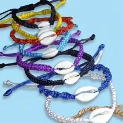Pulseras de cauris