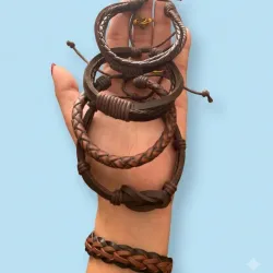 Pulseras de cuero 