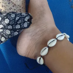 Tobillera de caracoles 