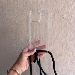 Cover con correa y antichoque iphone 16 pro max