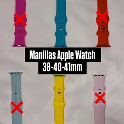 Manillas Apple Watch 38-40-41mm