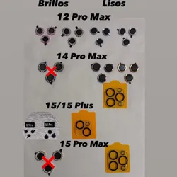 Protector de cámaras para iphone 