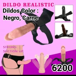 Arnés con Dildo color Negro