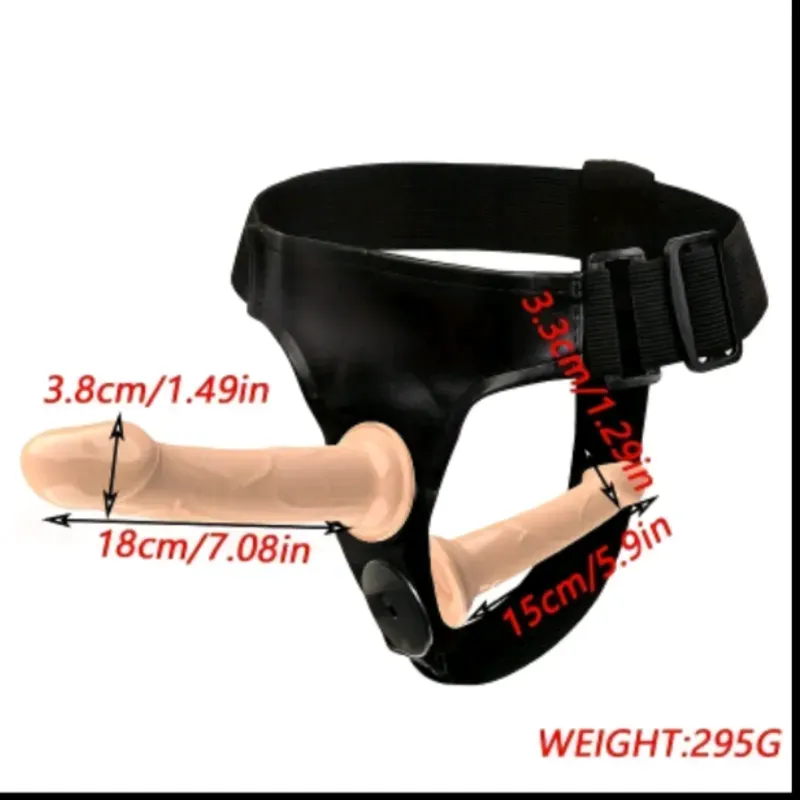 Arnés con dildos