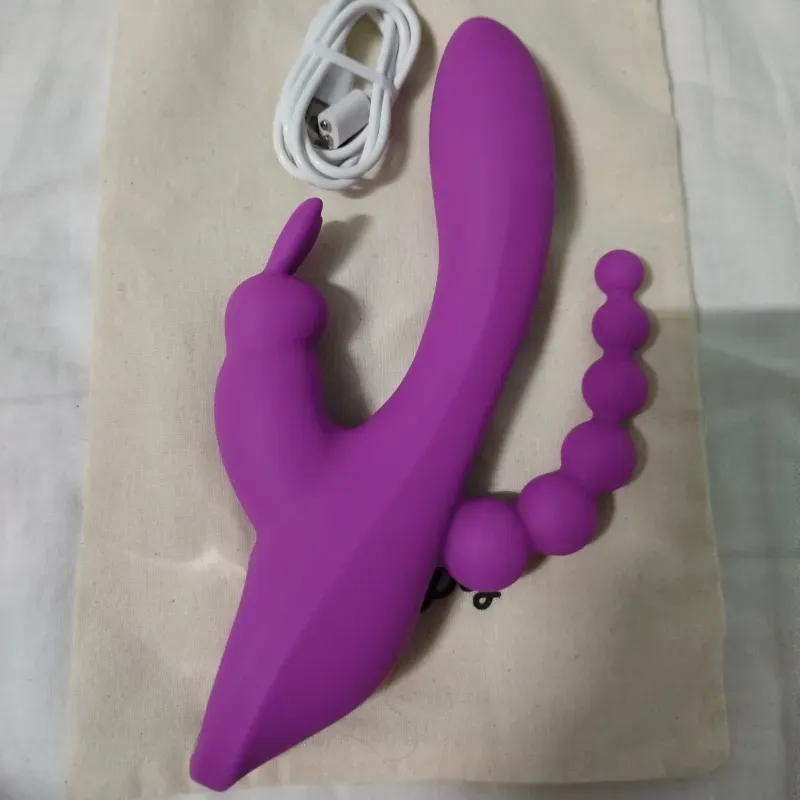 Conejito vibrador 3 en 1🍓