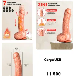 Dildo 3 en 1 (B)