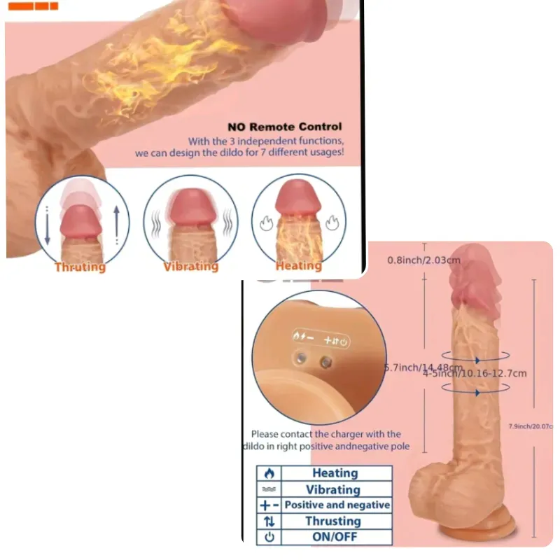 Dildo 3 en 1 (R)