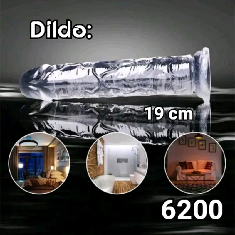 Dildo Transparente