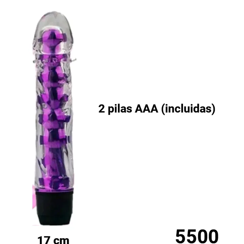 Dildo Vibrador Morado