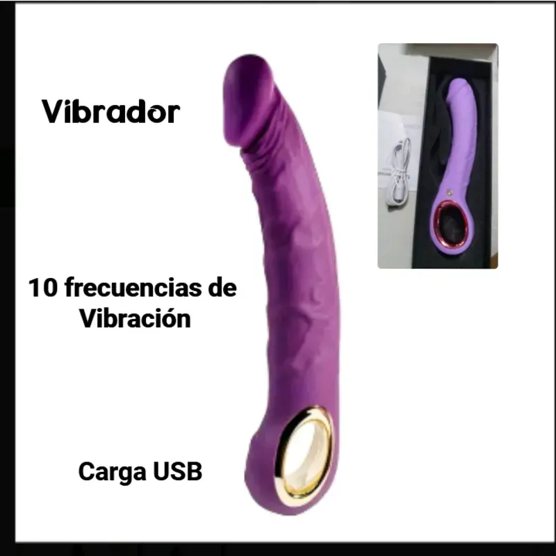 Dildo Vibrador 🟣