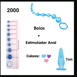 Estimulador anal+ Bolas 