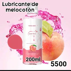 Lubricante de melocotón