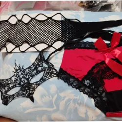 Malla + Máscara + Tanga 