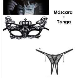 Máscara + tanga 