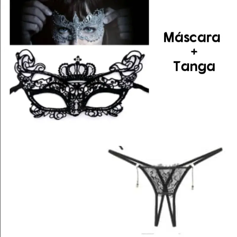 Máscara + tanga 
