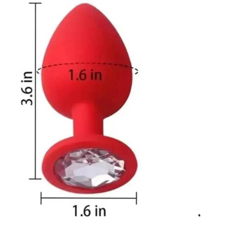 Plug Anal de Silicona T (L)