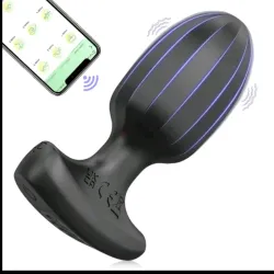 Plug Anal Vibrador App 