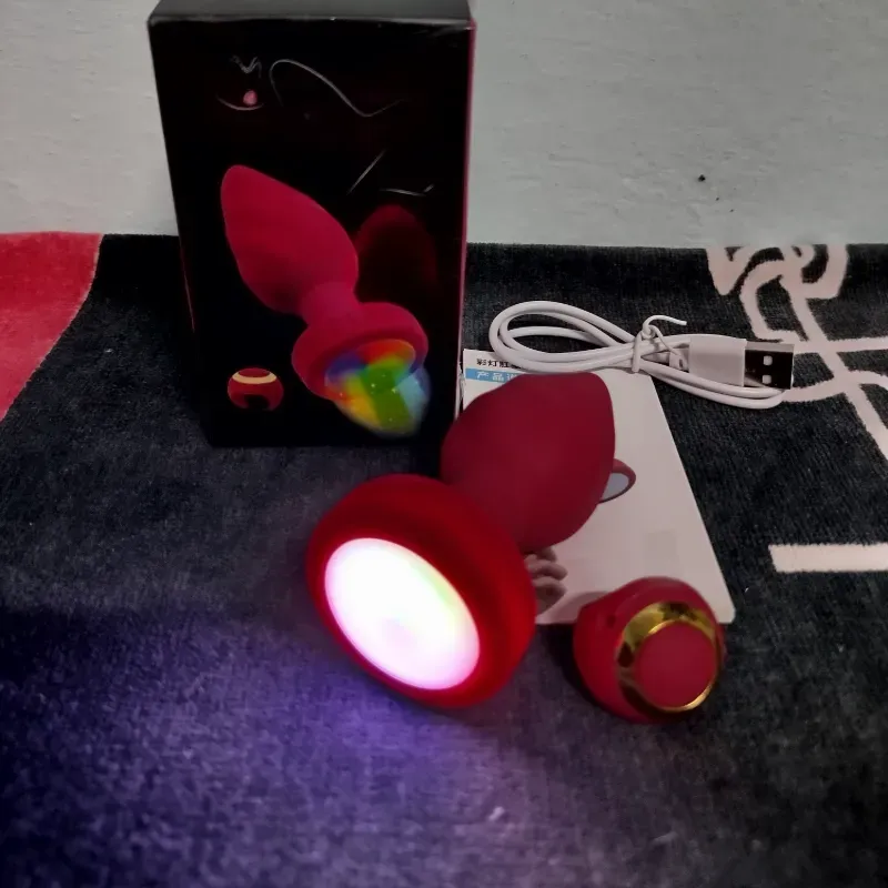 Plug Anal Vibrador (LED)